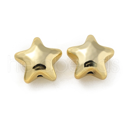 Plating Acrylic Beads X-PACR-Q008-13G-1
