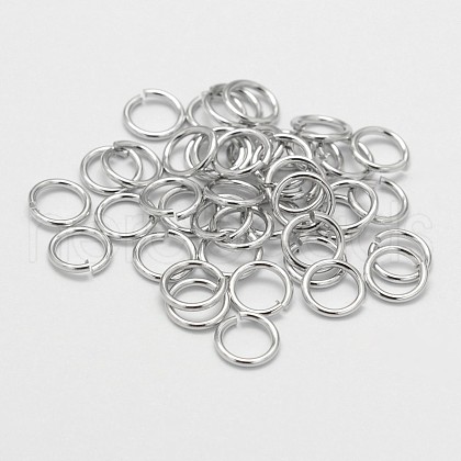 Eco-Friendly Brass Jump Rings KK-M165-7mm-03P-NR-1