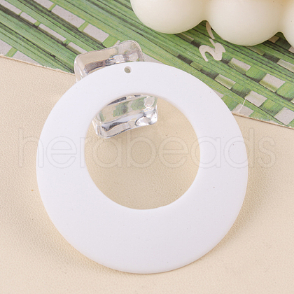 Exaggerated Big Circle Acrylic Pendants OACR-S003-08A-03-1