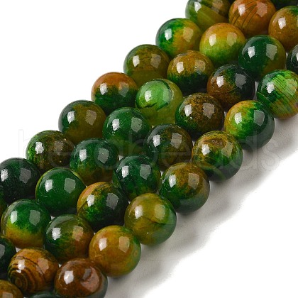 Natural Agate Beads Strands G-P516-A01-B01-1