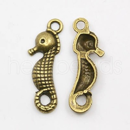 Tibetan Style Alloy Pendants TIBEP-A100663-AB-LF-1