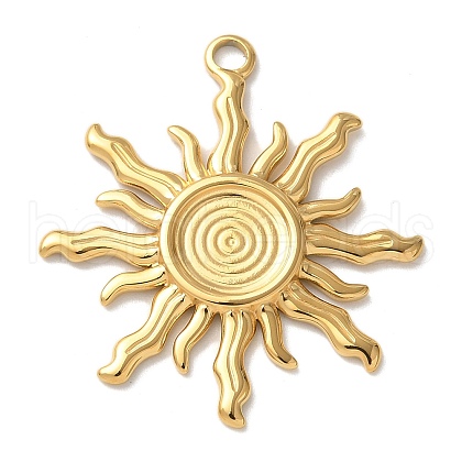 304 Stainless Steel Pendants STAS-G352-14G-1