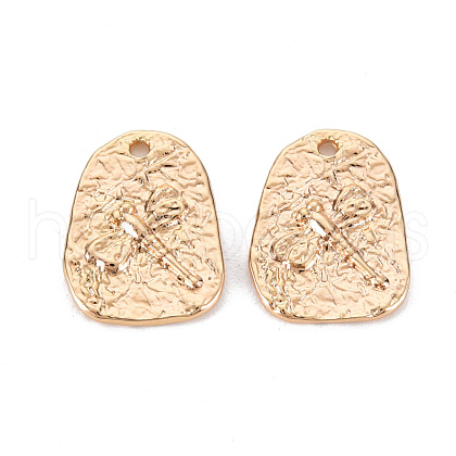Brass Pendants KK-S356-531G-NF-1