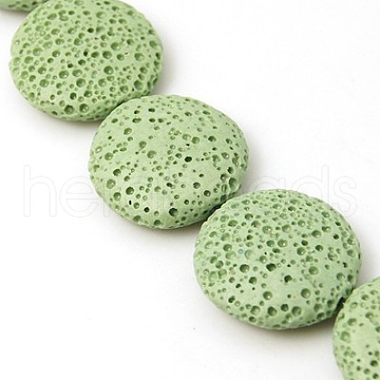 Natural Lava Rock Beads Strands G-I034-01-1