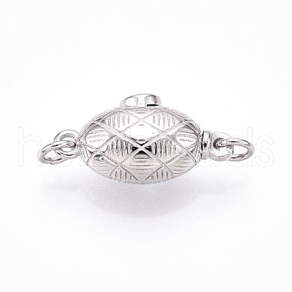 925 Sterling Silver Box Clasps STER-T007-135P-1