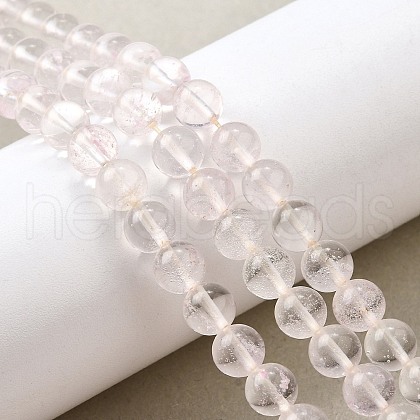 Watermelon Stone Glass Beads Strands G-L621-B06-6mm-1