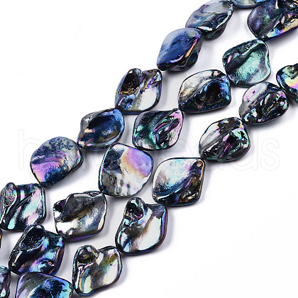 Freshwater Shell Beads Strands X-SHEL-N026-204-1