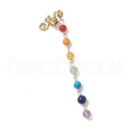 Alloy Dreadlocks Beads OHAR-JH00037-02-1