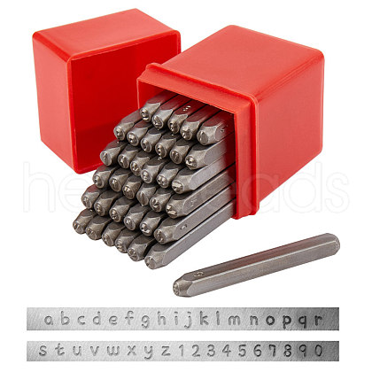 Iron Seal Stamps AJEW-L060-05-1