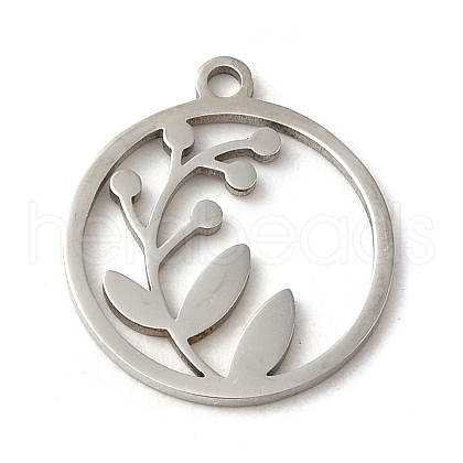 201 Stainless Steel Pendants STAS-E211-03P-1