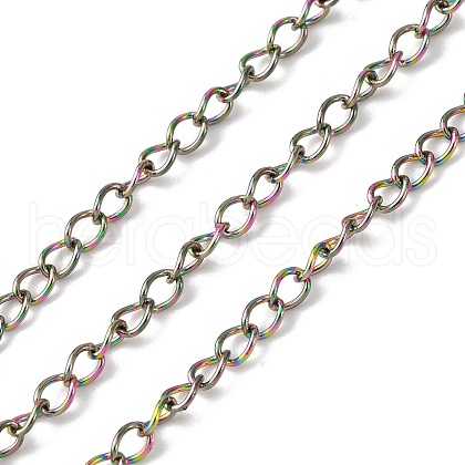 Ion Plating(IP) 304 Stainless Steel Curb Chains MP-TAC0010-01M-01-1