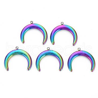 201 Stainless Steel Pendants STAS-S119-051A-01-1
