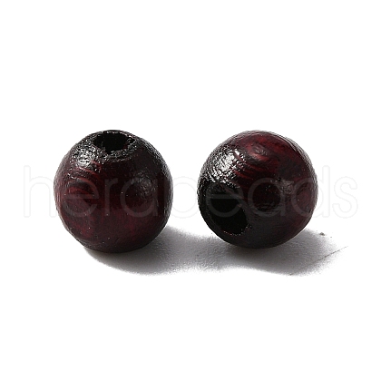 Natural Pecan Wood Beads WOOD-SZC0001-04-1