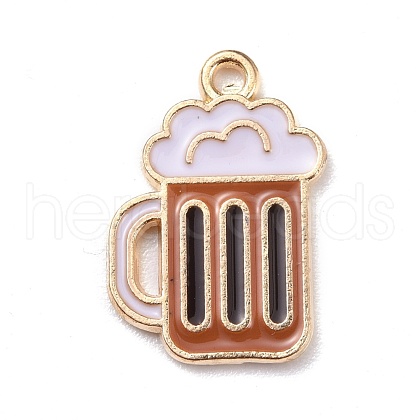 Alloy Enamel Pendants ENAM-M044-18LG-1