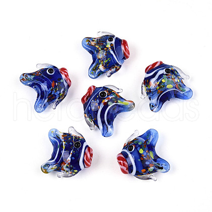 Handmade Lampwork Beads LAMP-T023-16B-1