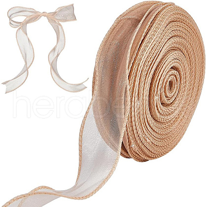Polyester Organza Ribbons SRIB-WH20020-003A-02-1