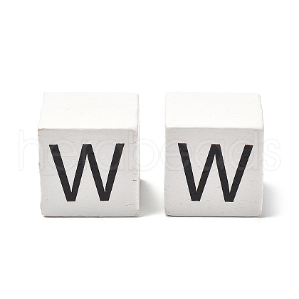 Wood European Beads WOOD-I014-02W-1
