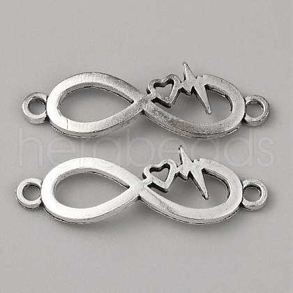 Tibetan Style Alloy Connector Charms FIND-CJC0018-36AS-1