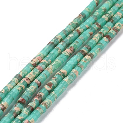 Synthetic Shoushan Stone Beads Strands G-P468-14-01-1