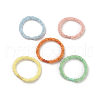 Nylon Elastic Hair Ties OHAR-G015-10-1