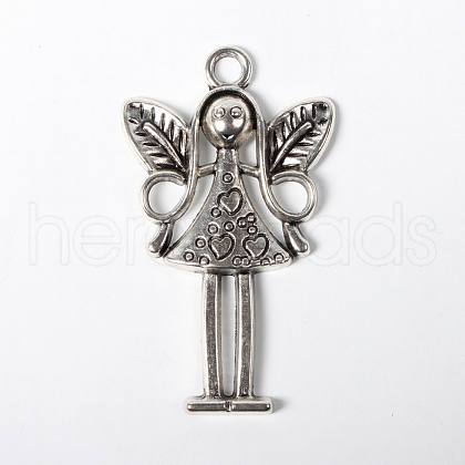 Tibetan Style Alloy Pendants X-LF1725Y-1
