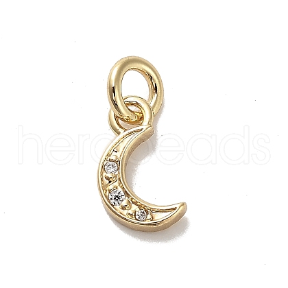 Brass Charms KK-H493-01G-05-1