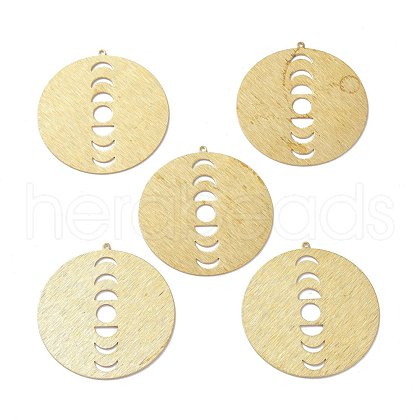 Brass Pendants KK-I010-01C-1