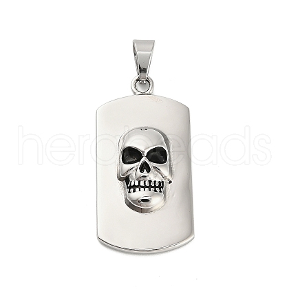 304 Stainless Steel Enamel Pendants STAS-Z126-01P-1