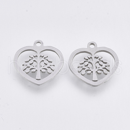 Non-Tarnish 201 Stainless Steel Pendants STAS-T044-80P-1