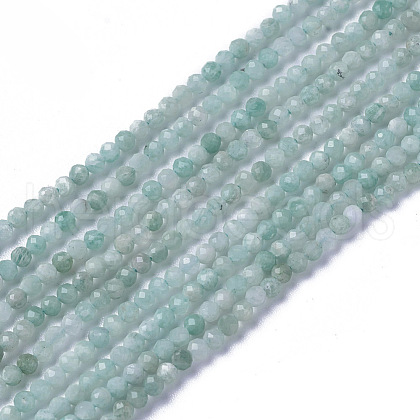 Natural Amazonite Beads Strands G-F596-01-2mm-1