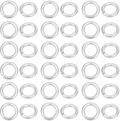 Beebeecraft 50Pcs 925 Sterling Silver Open Jump Rings STER-BBC0006-18A-1