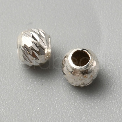 925 Sterling Silver Spacer Beads STER-WH0005-09B-1