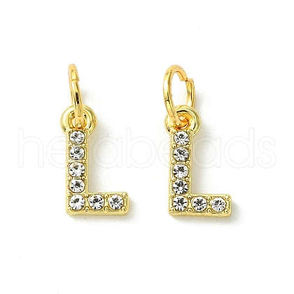 Rack Plating Alloy Rhinestone Pendants PALLOY-S187-01L-1