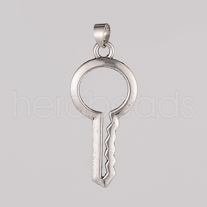 Tibetan Style Alloy Pendants PALLOY-E556-20AS-1