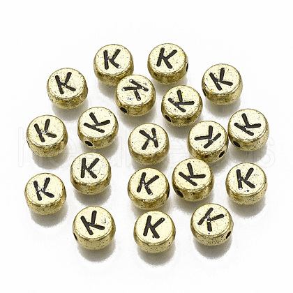 Plating Acrylic Beads X-PACR-CD0001-K-1