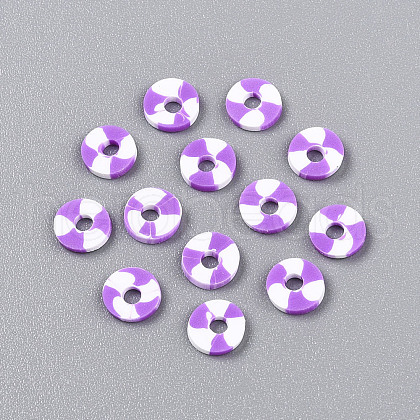 Handmade Polymer Clay Beads CLAY-N012-1D-1