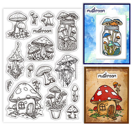 Custom Summer Theme PVC Plastic Clear Stamps DIY-WH0631-0163-1