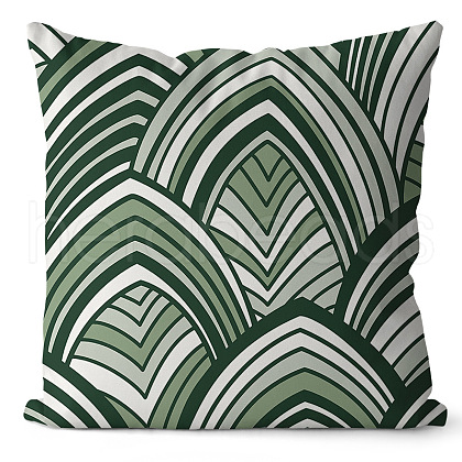 Green Series Polyester Throw Pillow Covers PW23050336871-1