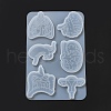 Medical Theme DIY Silicone Badge Reel Ornament Molds DIY-G079-05C-3