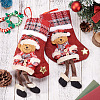 Christmas Theme Non-woven Fabrics Bags ABAG-TAC0001-16B-5