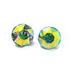 Glass Rhinestone Cabochons RGLA-M017-O01-202ST-1