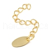 Brass Ends with Chain KK-D378-09G-03-1