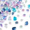 100Pcs 10 Colors Transparent Glass Beads GGLA-TA0002-03-4