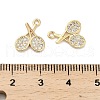 10Pcs Brass Charms KK-V006-05G-01-4