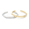 Brass Cuff Bangles BJEW-A116-08-1