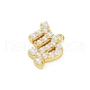 Brass Charms KK-M322-54G-06-2