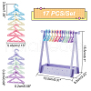   Opaque Acrylic Earring Display Stands EDIS-PH0001-66-2