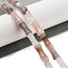 Natural Lepidolite/Purple Mica Stone Beads Strands G-Q178-A07-01-2