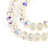 Transparent Glass Beads Strands EGLA-N016-4mm-05-3