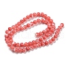 Dyed Natural Trochus Shell Beads Strands BSHE-G034-25B-3